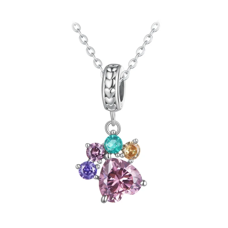 (immagine per) Pandora Stile Colorato Carino Pendente a Zampa - SCC2478 - Visualizza 6