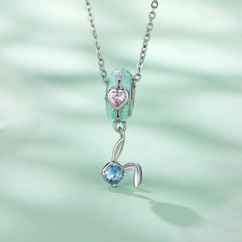 (immagine per) Pandora Stile Coniglio di Pasqua Silicone Spacer - BSC780 - Visualizza 2