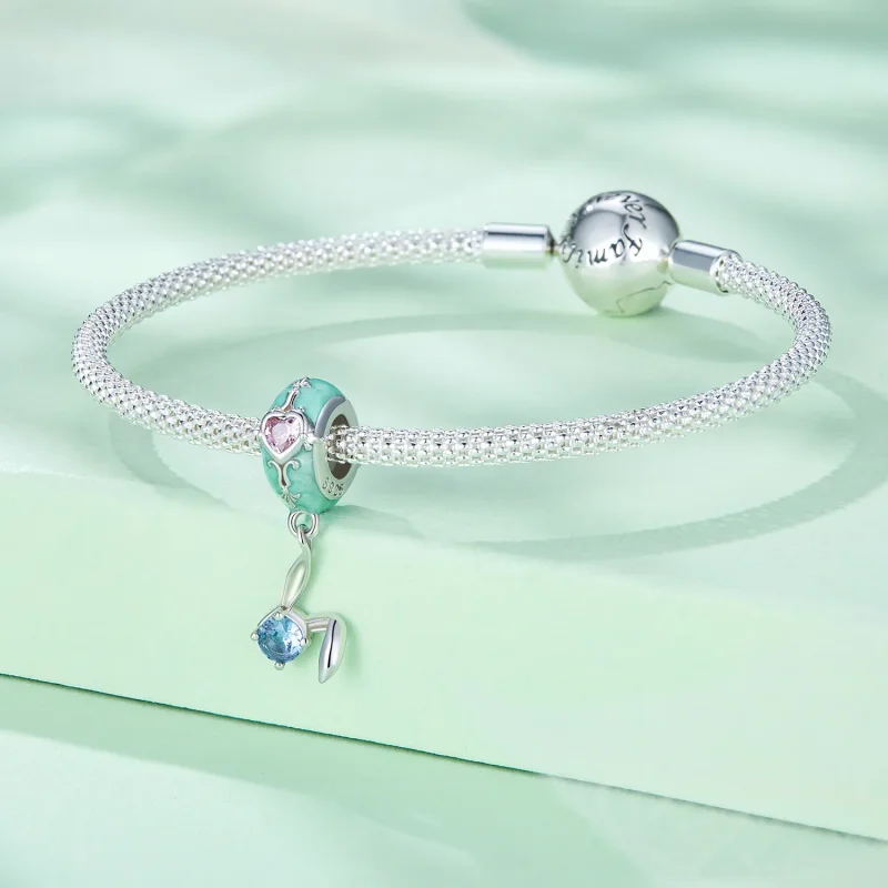 (immagine per) Pandora Stile Coniglio di Pasqua Silicone Spacer - BSC780 - Visualizza 3