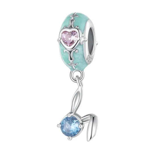(immagine per) Pandora Stile Coniglio di Pasqua Silicone Spacer - BSC780