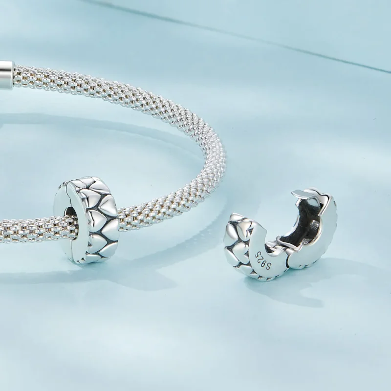 (immagine per) Pandora Stile Doppio Cuori Clip - SCC2637 - Visualizza 4