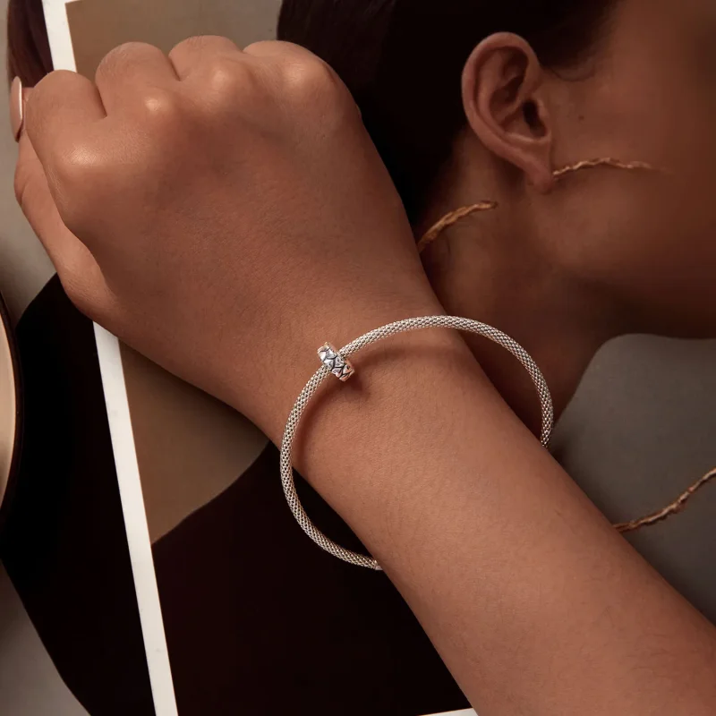 (immagine per) Pandora Stile Doppio Cuori Clip - SCC2637 - Visualizza 6