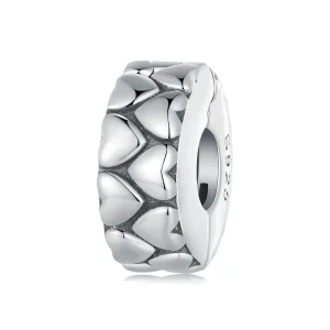 (immagine per) Pandora Stile Doppio Cuori Clip - SCC2637