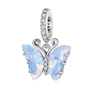 (immagine per) Pandora Stile Farfalla Aurora Blu Ciondolo - SCC2305