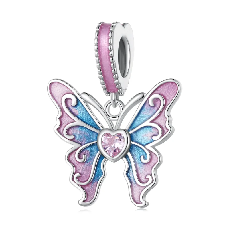 (immagine per) Pandora Stile Farfalla Fatina Pendente - SCC2472 - Visualizza 10