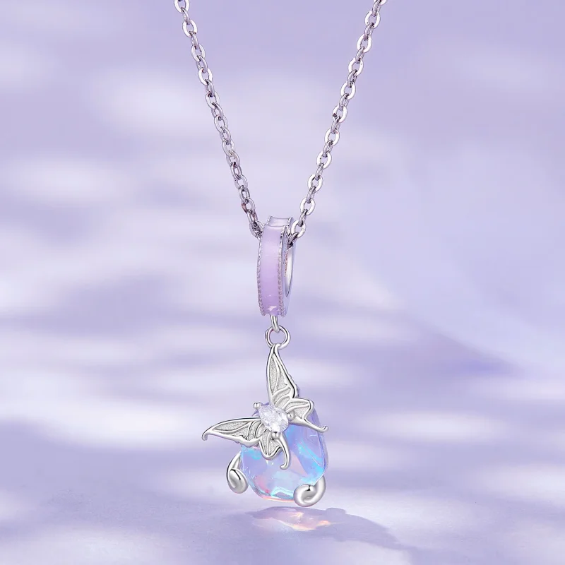 (immagine per) Pandora Stile Farfalla Pendente - SCC2546 - Visualizza 2
