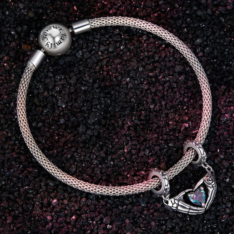(immagine per) Pandora Stile Halloween Teschio Mani Ciondolo - SCC2607 - Visualizza 3