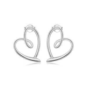 (immagine per) Pandora Stile Orecchini a Bottone Avvolti nell'Amore - BSE871
