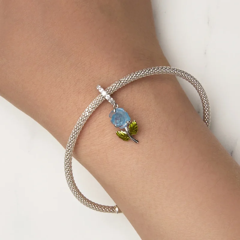 (immagine per) Pandora Stile Pendente di Cristallo Rosa - BSC824-BU - Visualizza 9