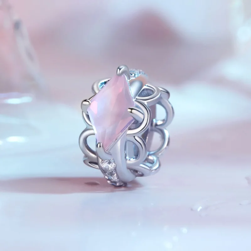 (immagine per) Pandora Stile Rosa Pizzo Silicone Spacer - SCC2642 - Visualizza 2