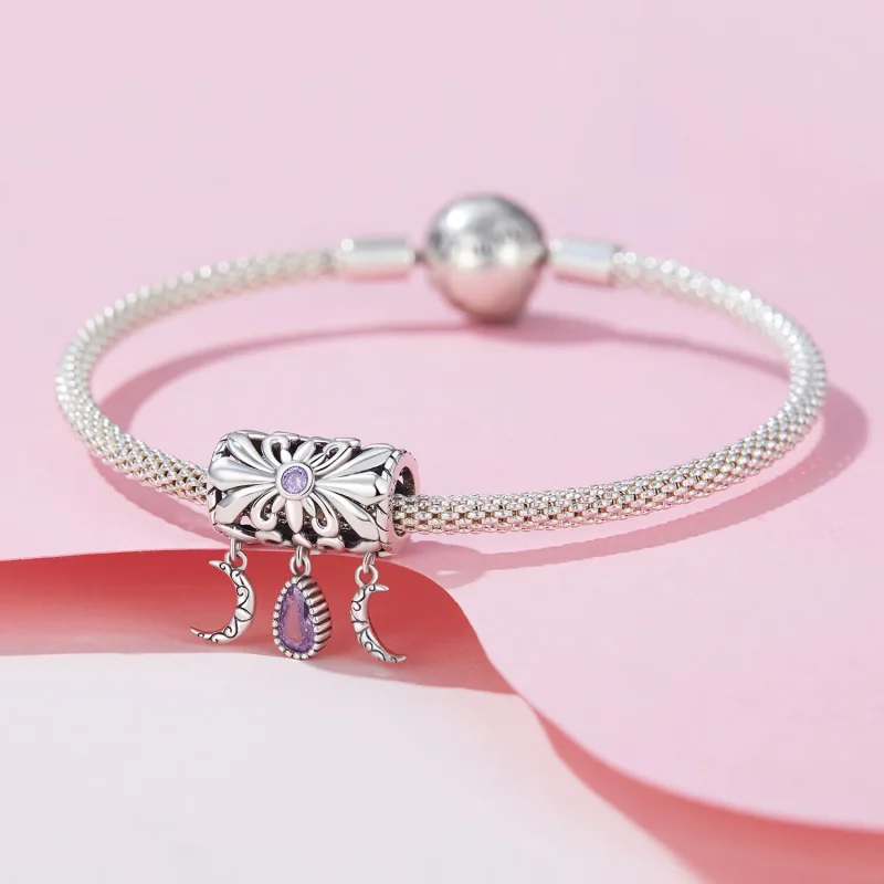 (immagine per) Pandora Stile Vintage Charm Iris - SCC2631 - Visualizza 3
