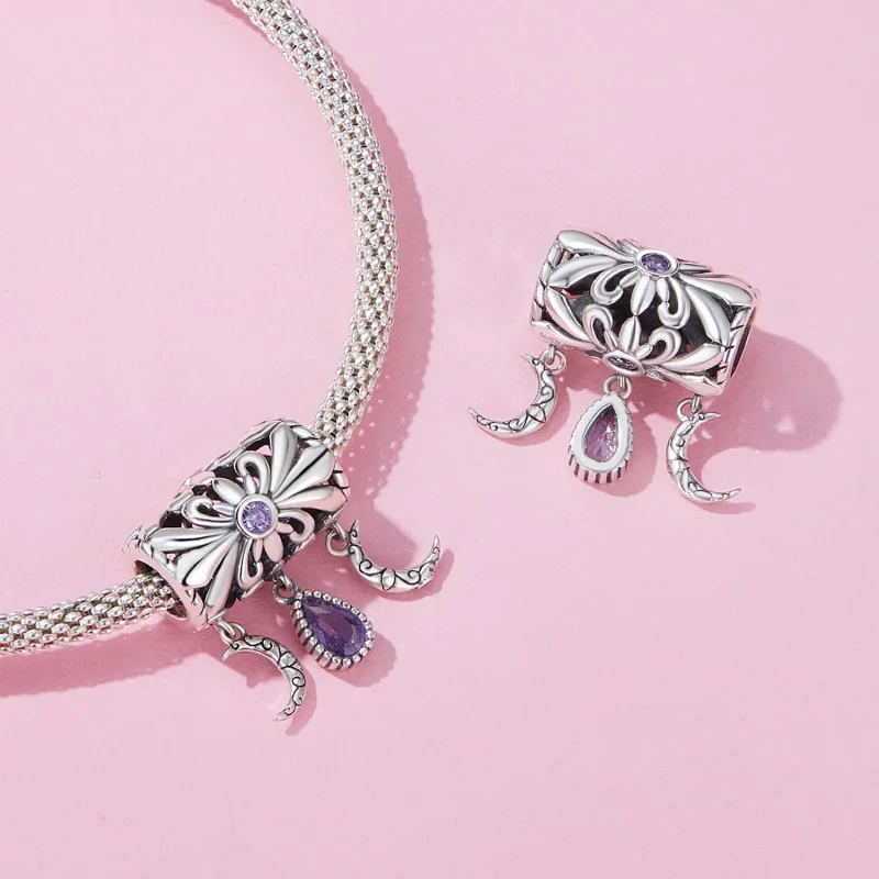 (immagine per) Pandora Stile Vintage Charm Iris - SCC2631 - Visualizza 4