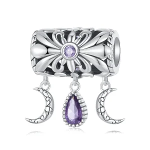 Pandora Stile Vintage Charm Iris - SCC2631 (immagine per) Pandora Stile Vintage Charm Iris - SCC2631