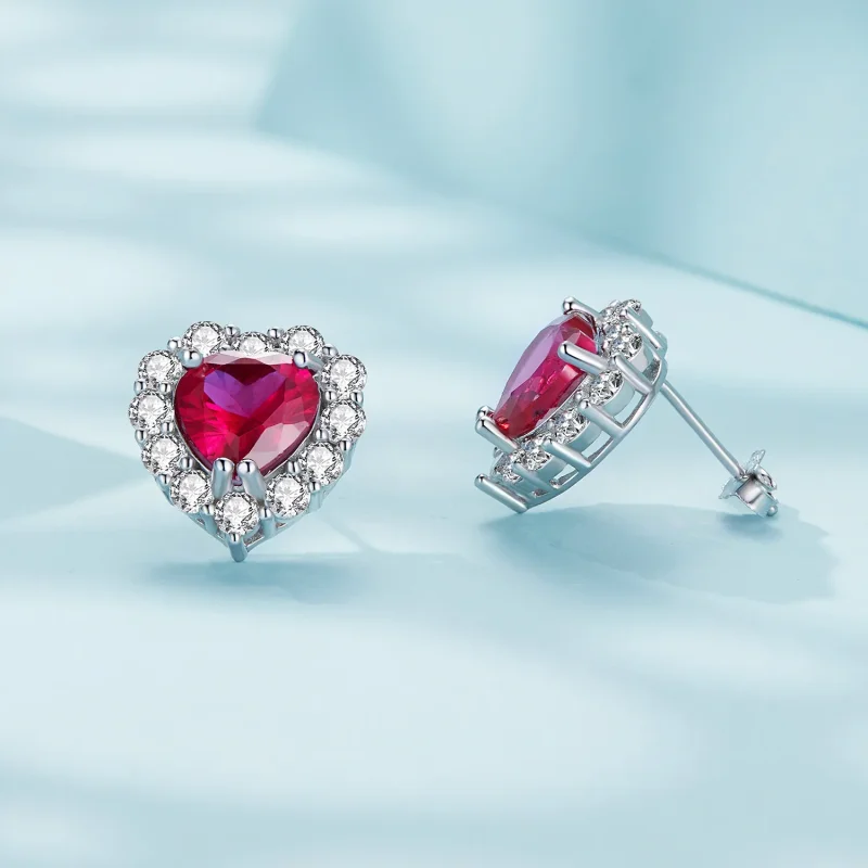 (immagine per) Pandora Stile Zircone Orecchini a Perno dell'Amore - SCE1577 - Visualizza 3
