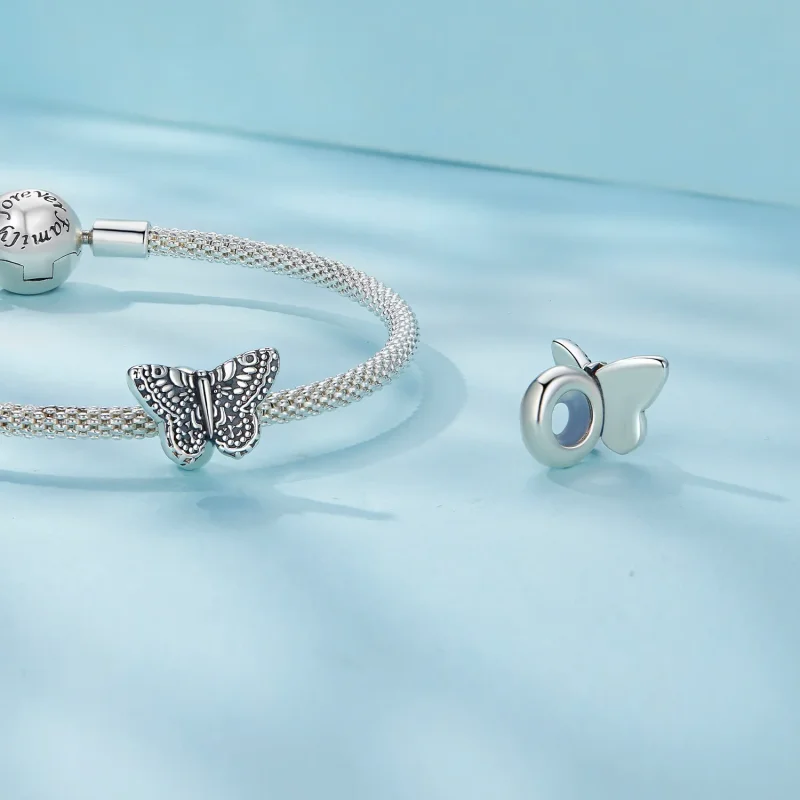 (immagine per) Pandora Style Charm a Farfalla in Silicone - SCC2551 - Visualizza 4