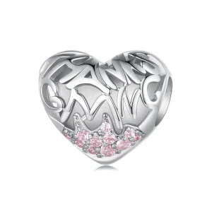 Pandora Style Ciondolo Cuore Ringraziamento - BSC923 (immagine per) Pandora Style Ciondolo Cuore Ringraziamento - BSC923