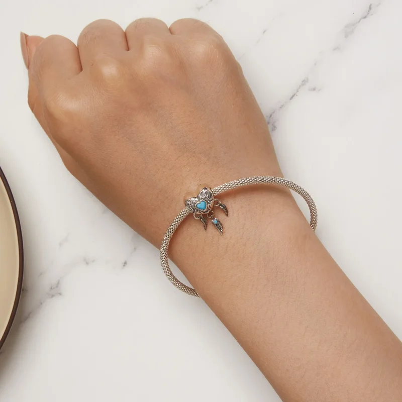 (immagine per) Pandora Style Ciondolo Dream Catcher Retrò - SCC2567 - Visualizza 5