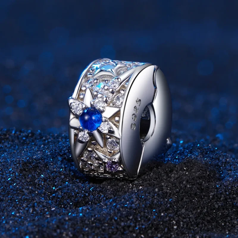 (immagine per) Pandora Style Clip Stellato Giorno e Notte - SCC2555 - Visualizza 2