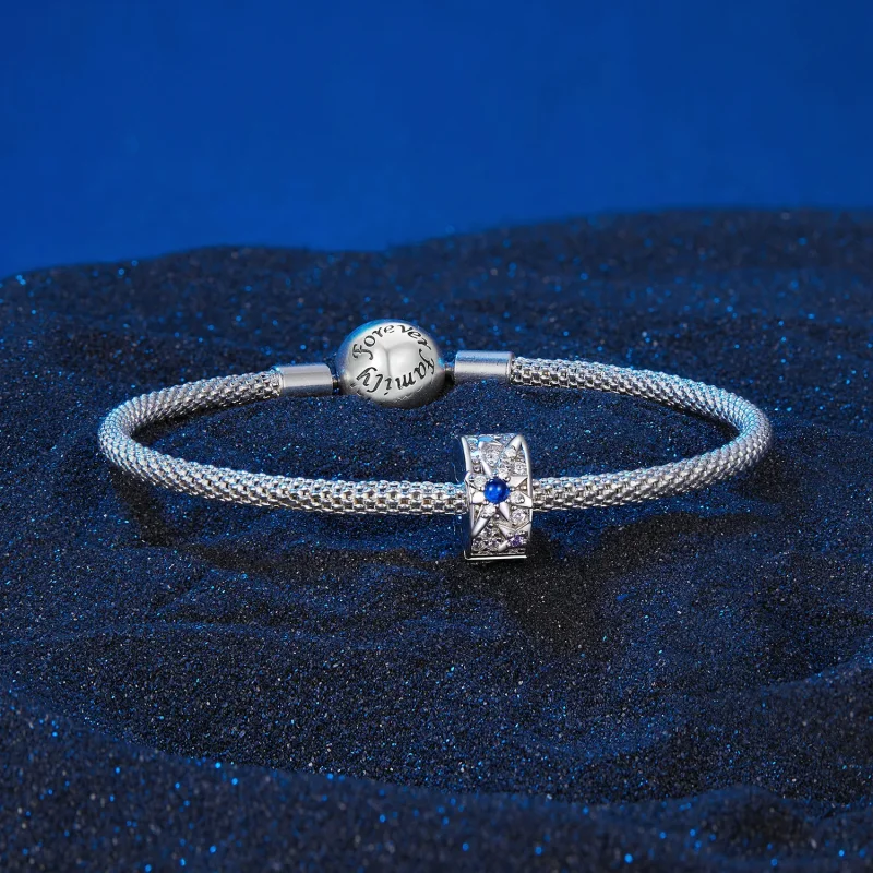 (immagine per) Pandora Style Clip Stellato Giorno e Notte - SCC2555 - Visualizza 5