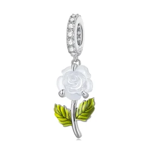 (immagine per) Pandora Style Crystal Rose Dangle - BSC824