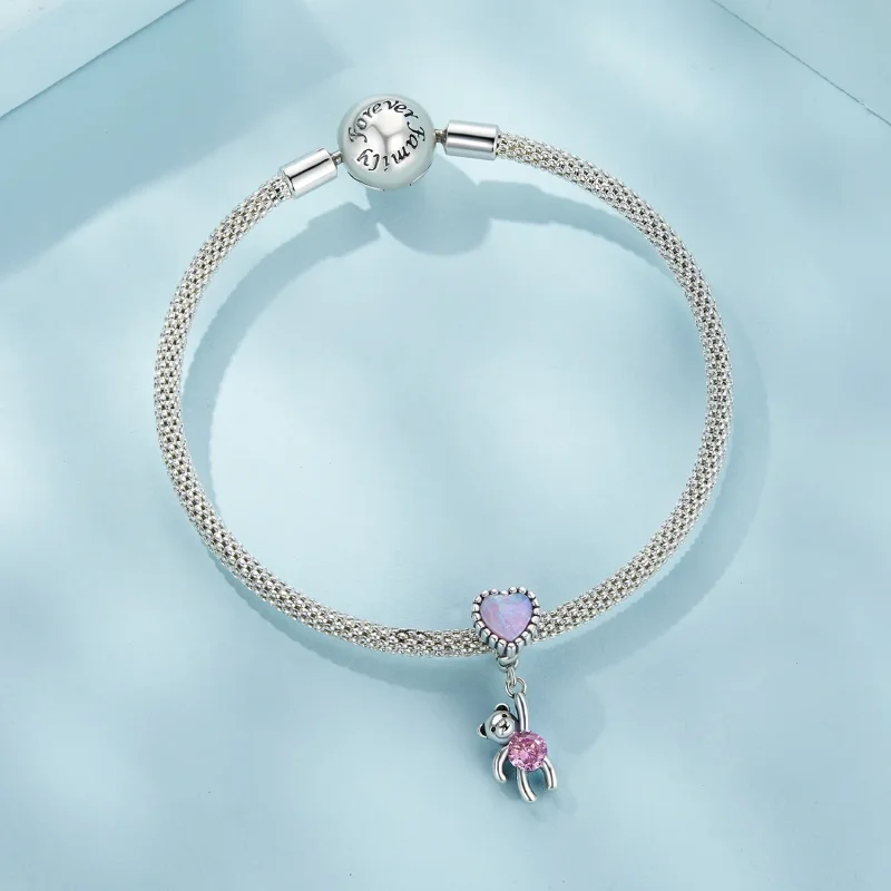 (immagine per) Pandora Style Dangle Bear - SCC2591 - Visualizza 6