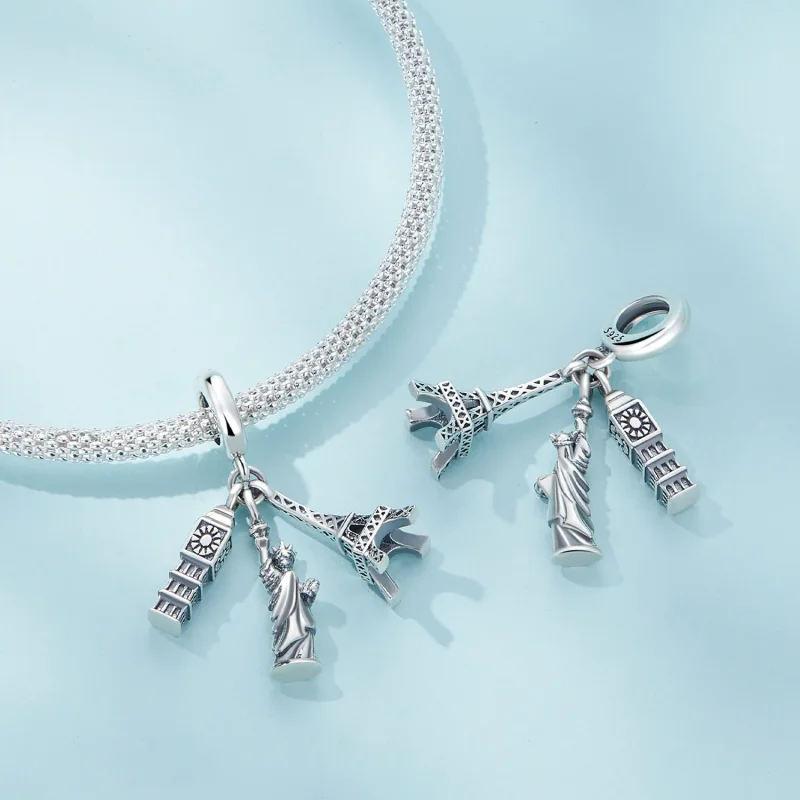 (immagine per) Pandora Style Global Travel Dangle - SCC2483 - Visualizza 4