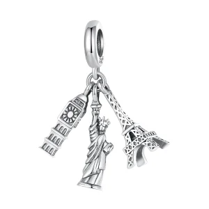 (immagine per) Pandora Style Global Travel Dangle - SCC2483