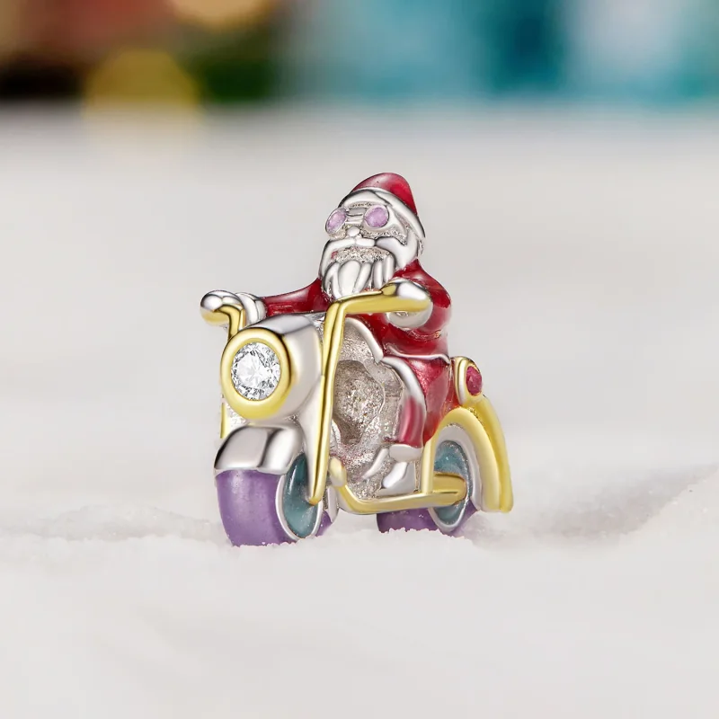 (immagine per) Pandora Style Luminous Santa Claus Is Here Charm - SCC2645 - Visualizza 2