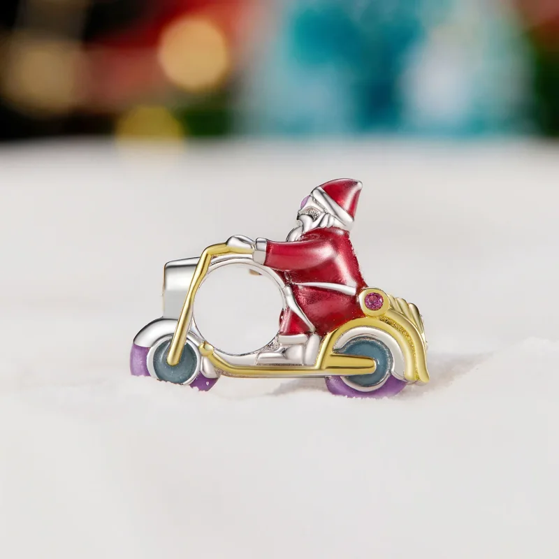 (immagine per) Pandora Style Luminous Santa Claus Is Here Charm - SCC2645 - Visualizza 3