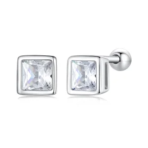(immagine per) Pandora Style Orecchini a perno in Mini Principessa Zirconia - BSE885-S