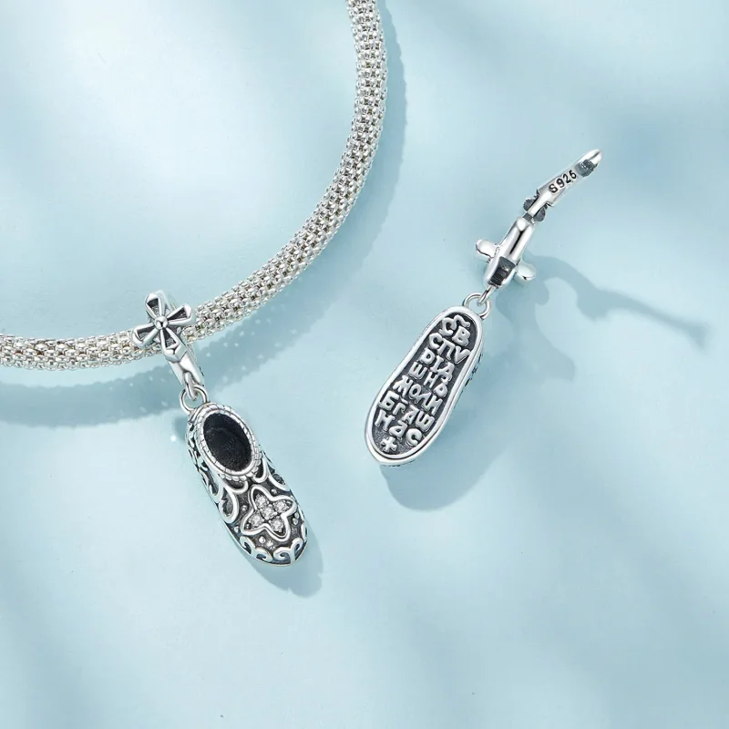 (immagine per) Pandora Style Scarpe Dangle con Motivi Esclusivi - SCC2573 - Visualizza 5