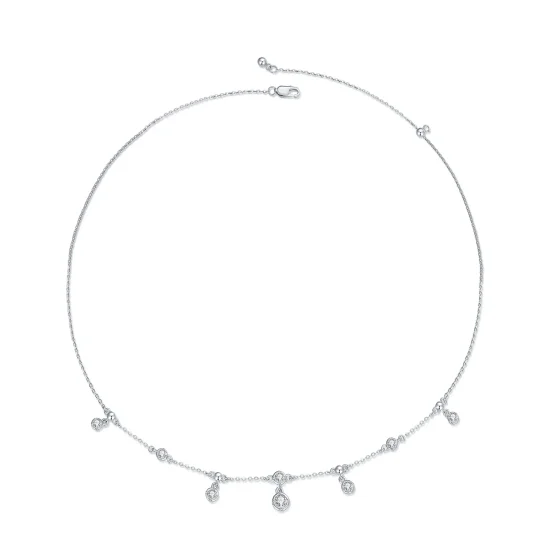(immagine per) Pandora Style Sparkling Tassel Choker - BSN360