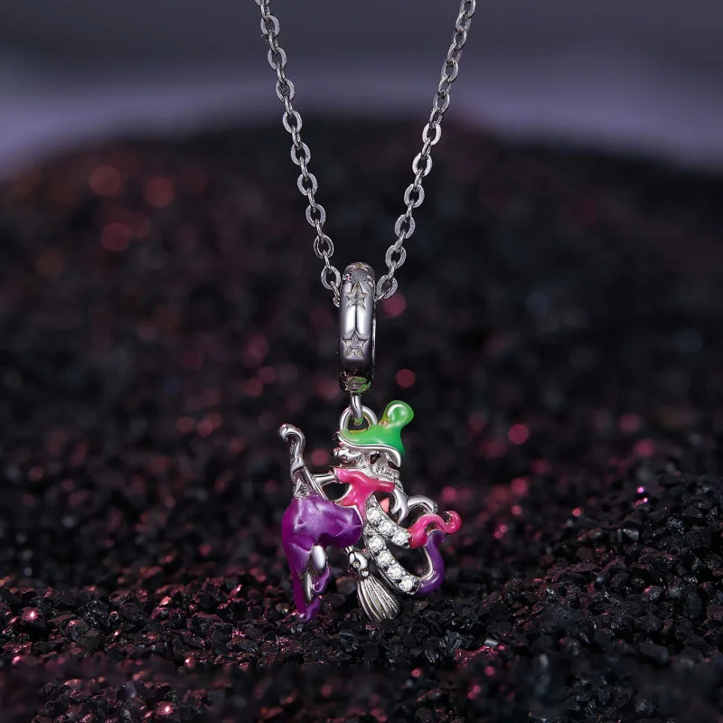 (immagine per) Pandora Style Strega che Brilla al Buio Ciondolo - SCC2608 - Visualizza 2