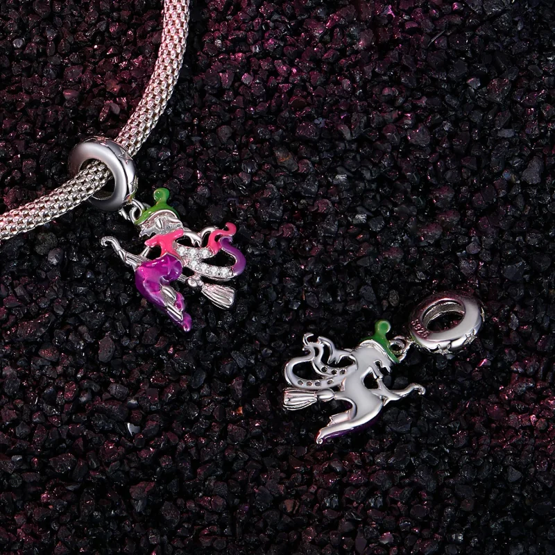 (immagine per) Pandora Style Strega che Brilla al Buio Ciondolo - SCC2608 - Visualizza 4