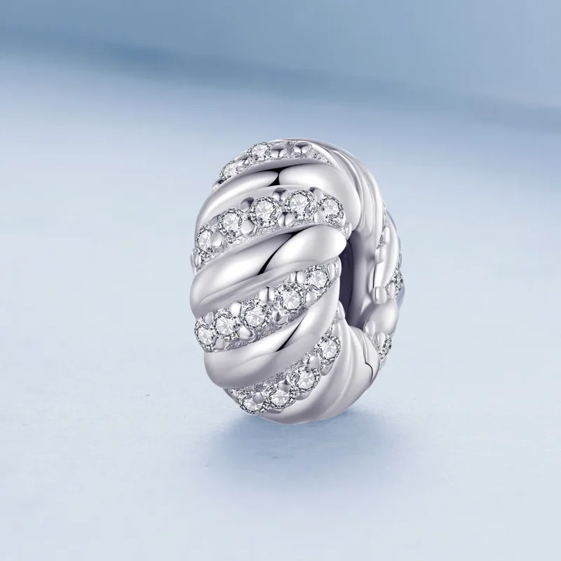 (immagine per) Pandora Style Twist Silicone Spacer - BSC905 - Visualizza 2