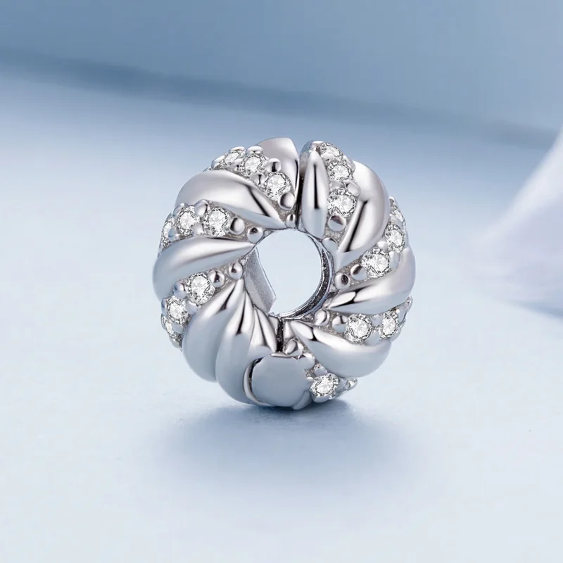 (immagine per) Pandora Style Twist Silicone Spacer - BSC905 - Visualizza 3
