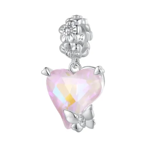 (immagine per) Pendente a farfalla stile Pandora Mocha Dangle - BSC809