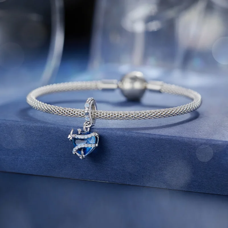 (immagine per) Pendente a forma di cuore magico stile Pandora - SCC2535 - Visualizza 3
