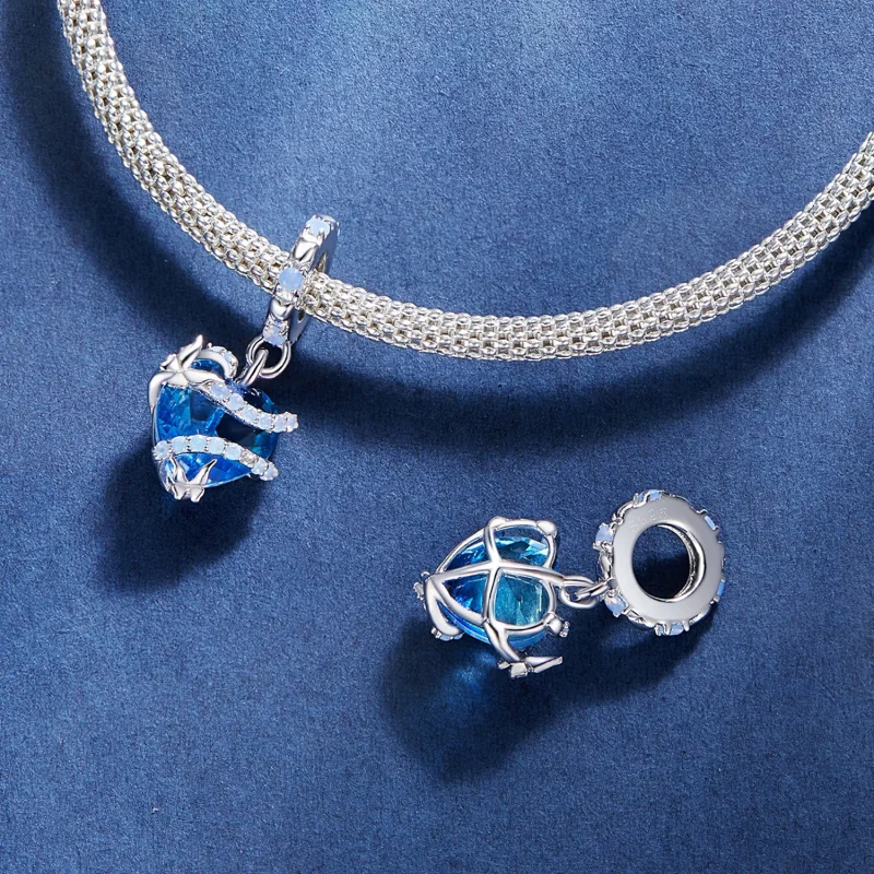 (immagine per) Pendente a forma di cuore magico stile Pandora - SCC2535 - Visualizza 4