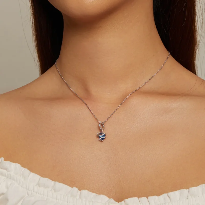 (immagine per) Pendente a forma di cuore magico stile Pandora - SCC2535 - Visualizza 5