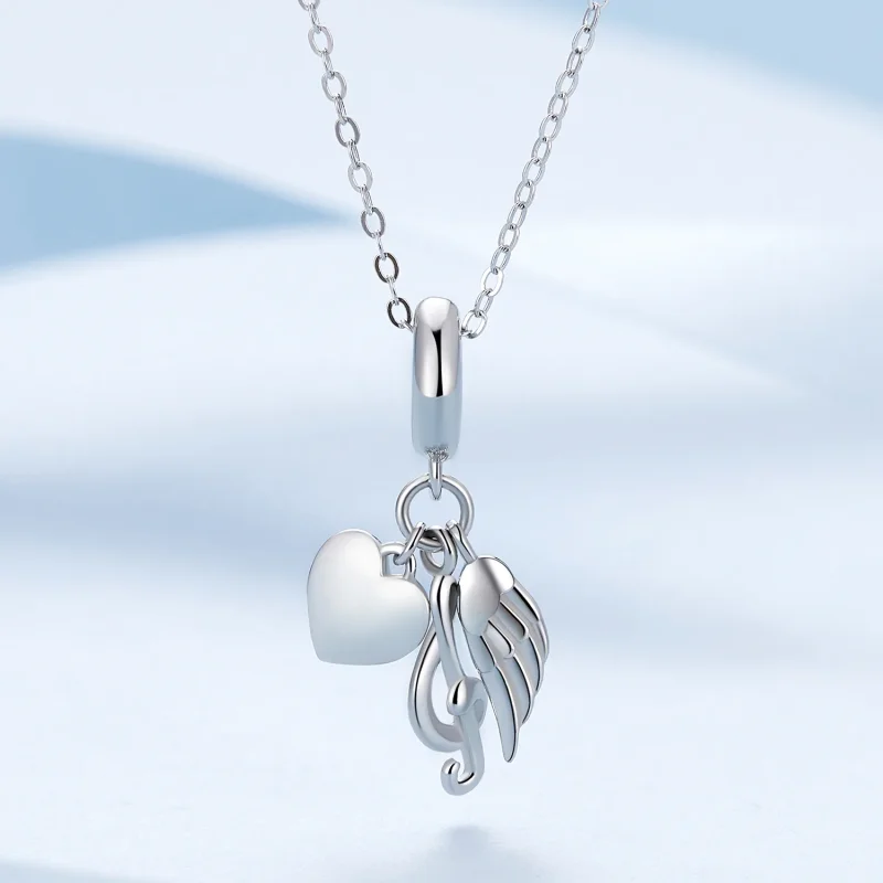 (immagine per) Pendente a forma di nota musicale stile Pandora - BSC814 - Visualizza 2