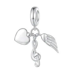 (immagine per) Pendente a forma di nota musicale stile Pandora - BSC814