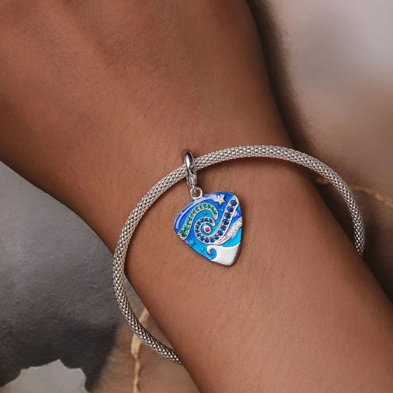 (immagine per) Pendente a forma di plettro stile Pandora - SCC2614 - Visualizza 6