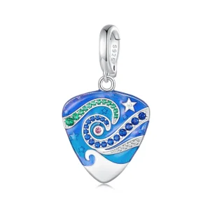 Pendente a forma di plettro stile Pandora - SCC2614 (immagine per) Pendente a forma di plettro stile Pandora - SCC2614