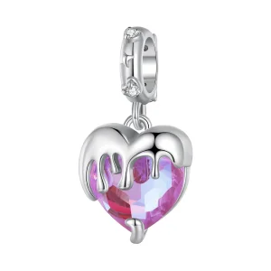 Pendente a forma di ragazza che scioglie il cuore nello stile di Pandora - SCC2471 (immagine per) Pendente a forma di ragazza che scioglie il cuore nello stile di Pandora - SCC2471