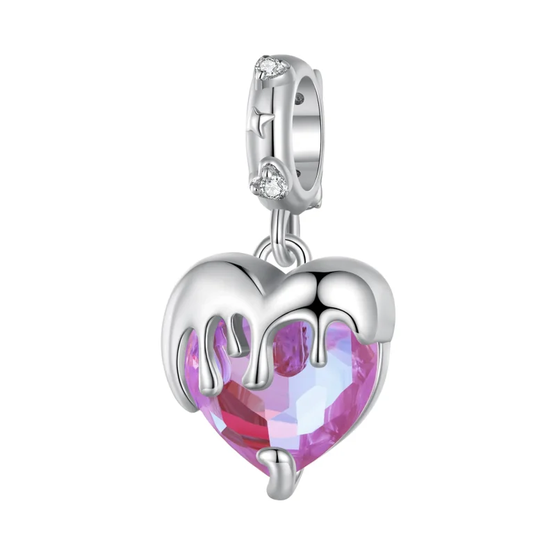 (immagine per) Pendente a forma di ragazza che scioglie il cuore nello stile di Pandora - SCC2471