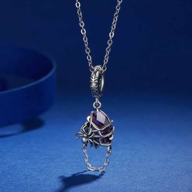 (immagine per) Pendente a forma di ragno in stile Pandora - BSC913 - Visualizza 3