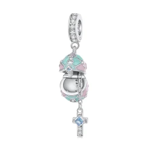 (immagine per) Pendente a forma di uovo di Pasqua nello stile di Pandora - BSC779