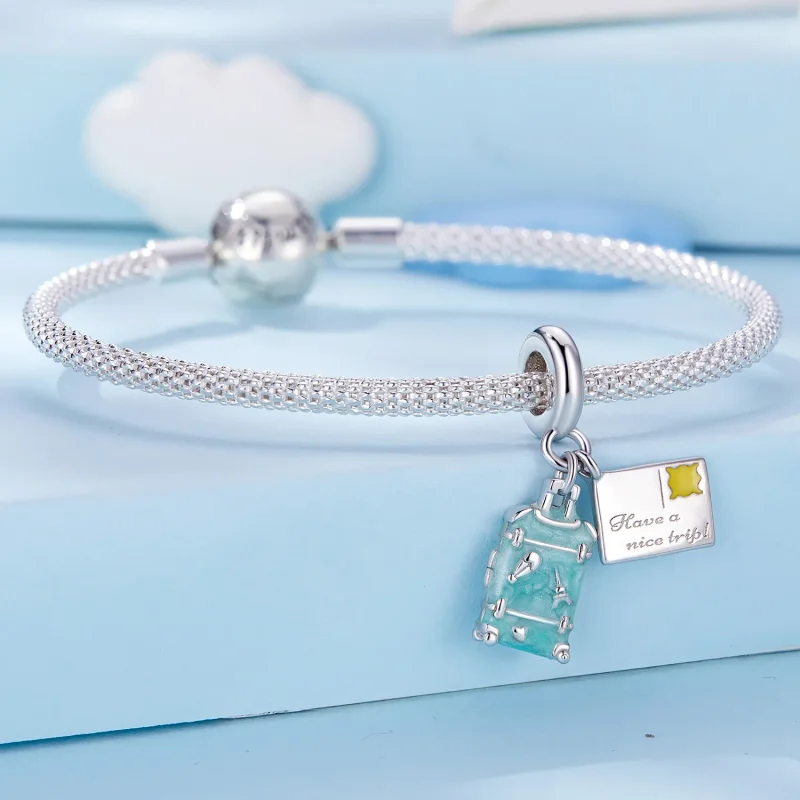 (immagine per) Pendente a forma di valigia stile Pandora - SCC2480 - Visualizza 6