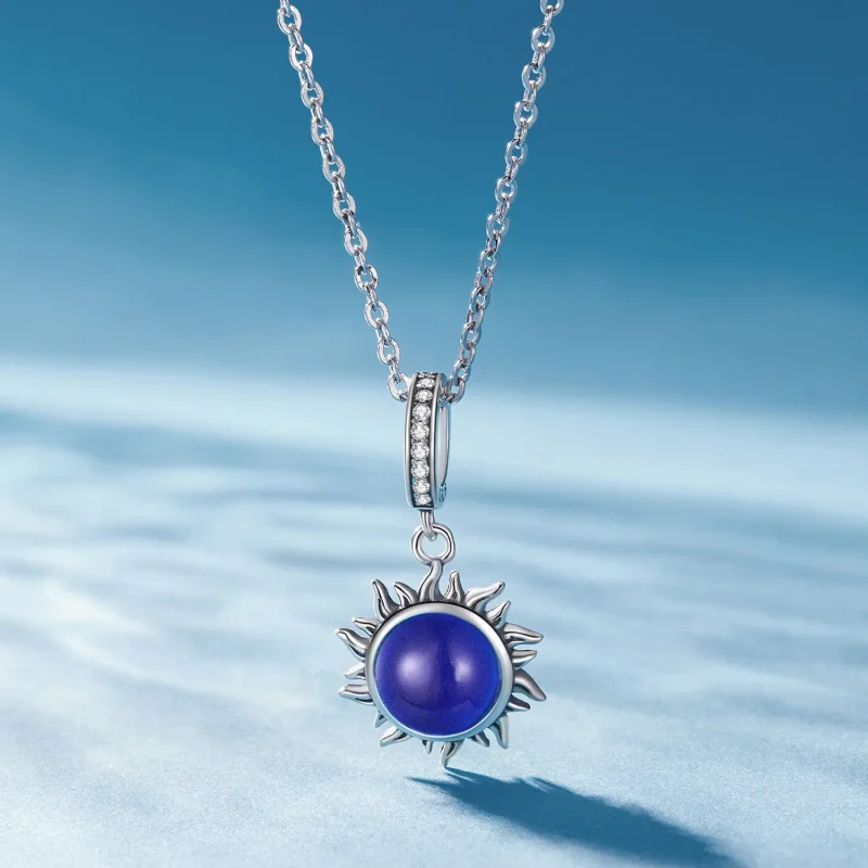 (immagine per) Pendente a goccia in stile Pandora con pietra solare - SCC2005-CF - Visualizza 2